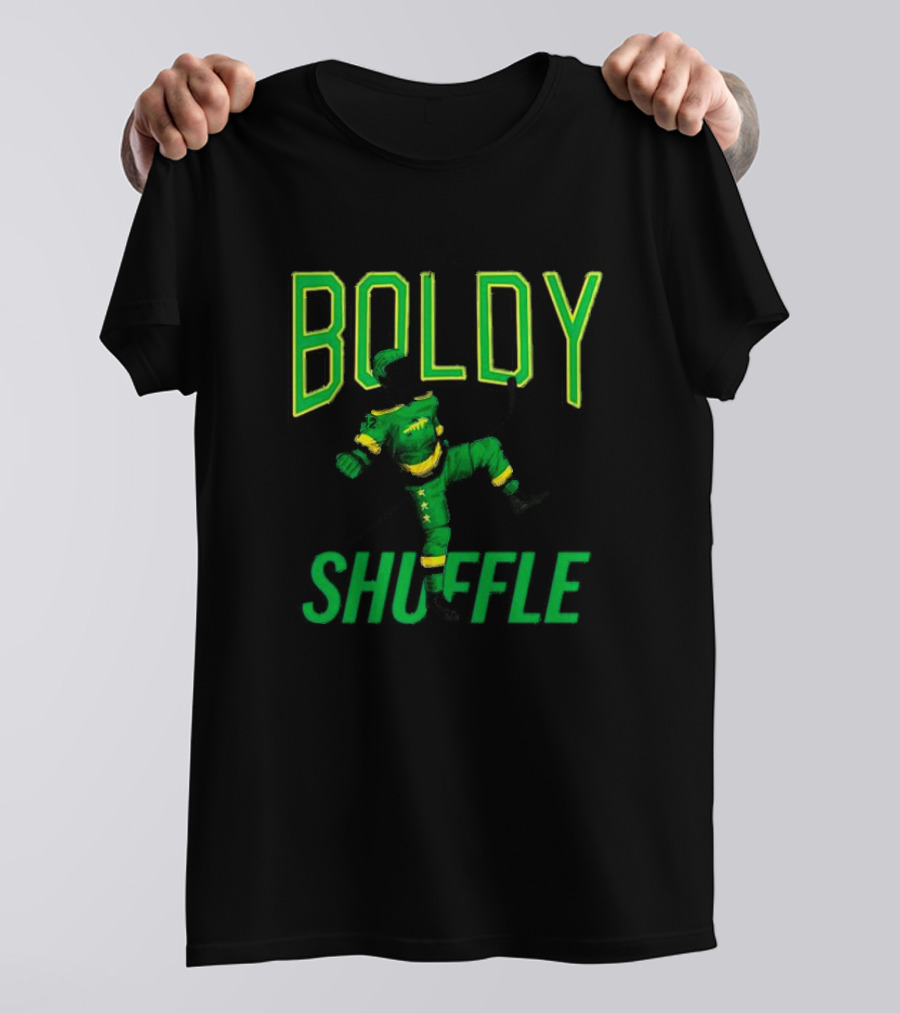 The Boldy Shuffle Minnesota Wild Hockey Player Moves T-Shirt
