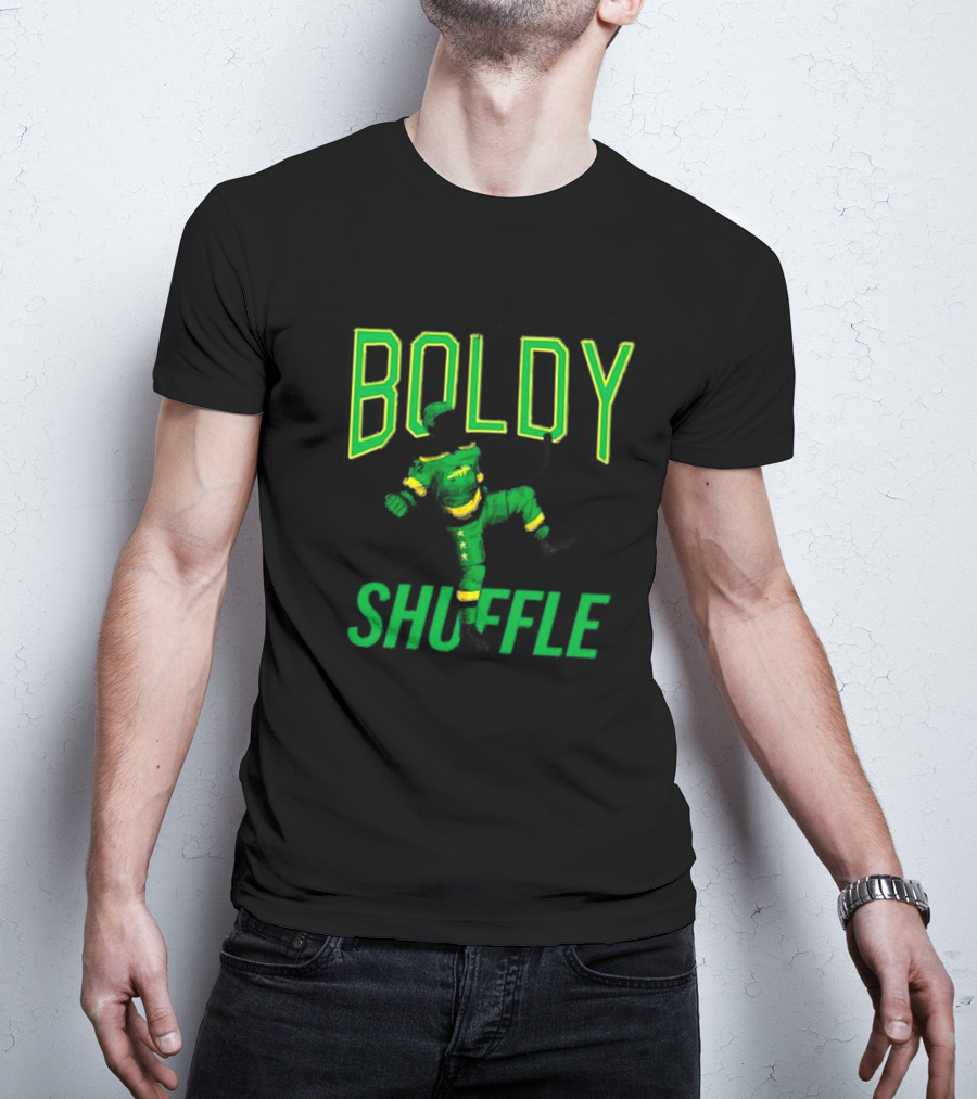 The Boldy Shuffle Minnesota Wild Hockey Player Moves T-Shirt