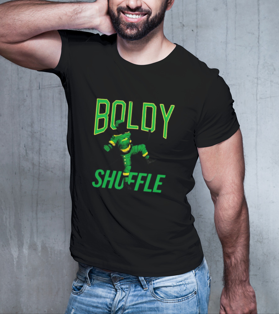 The Boldy Shuffle Minnesota Wild Hockey Player Moves T-Shirt