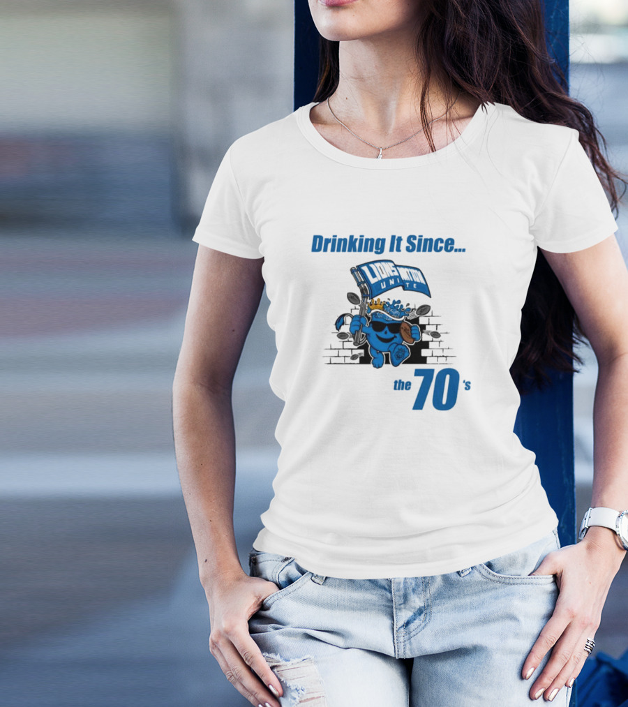 Drinking It Since The 70's Lions Unite T-Shirt