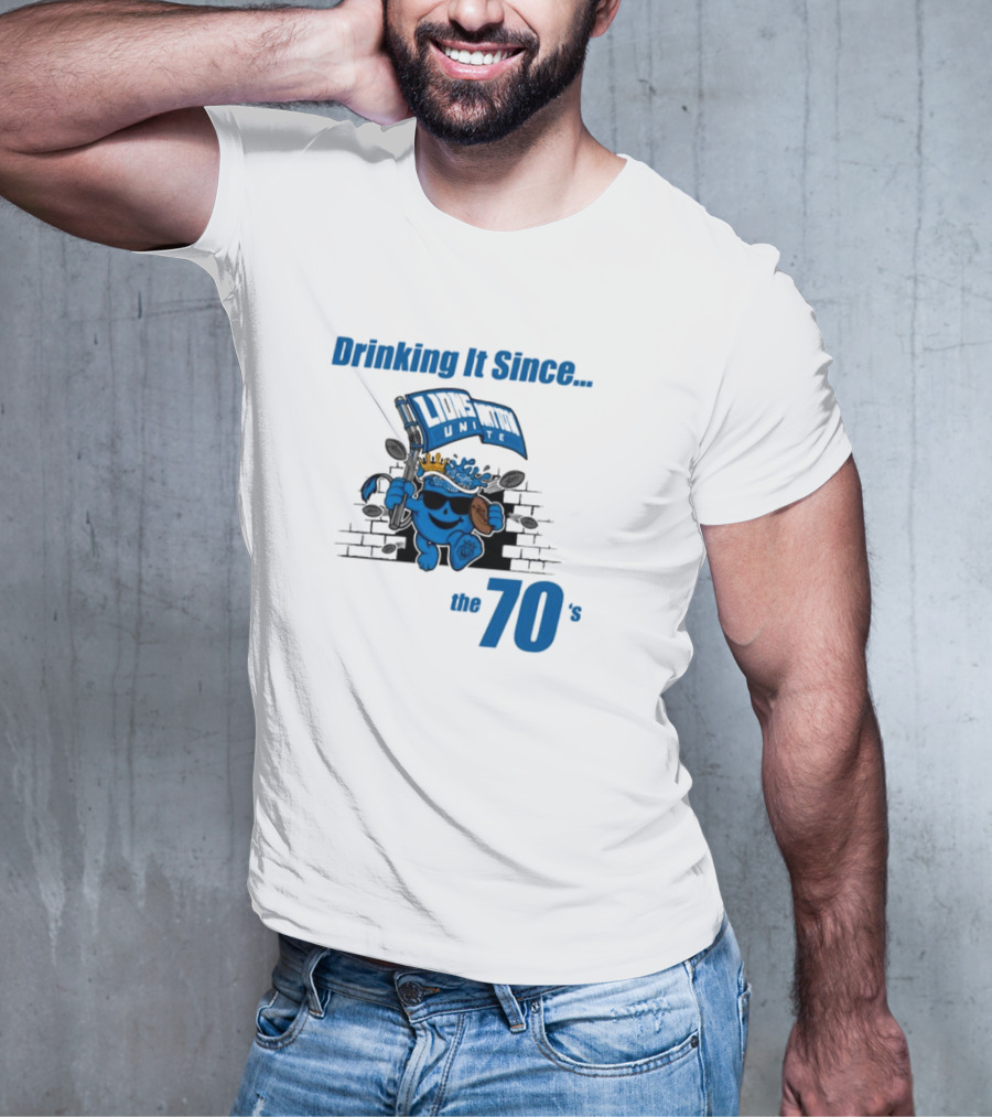 Drinking It Since The 70's Lions Unite T-Shirt