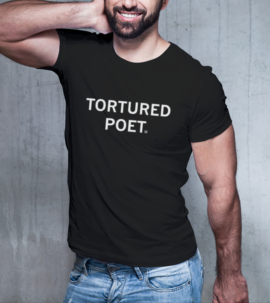 Tortured Poet Raygun T-Shirt