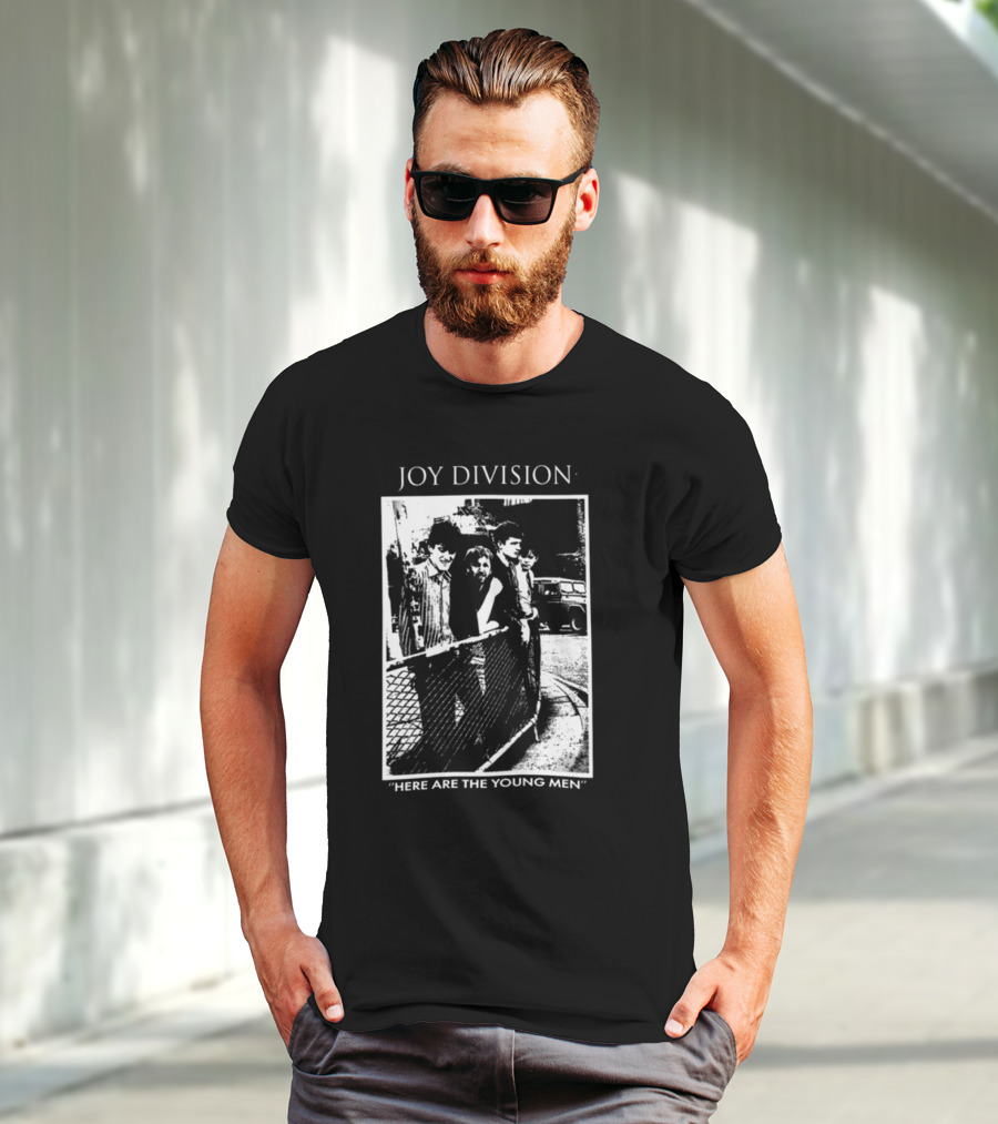 Joy Division Here Are The Young Men Vintage T-Shirt