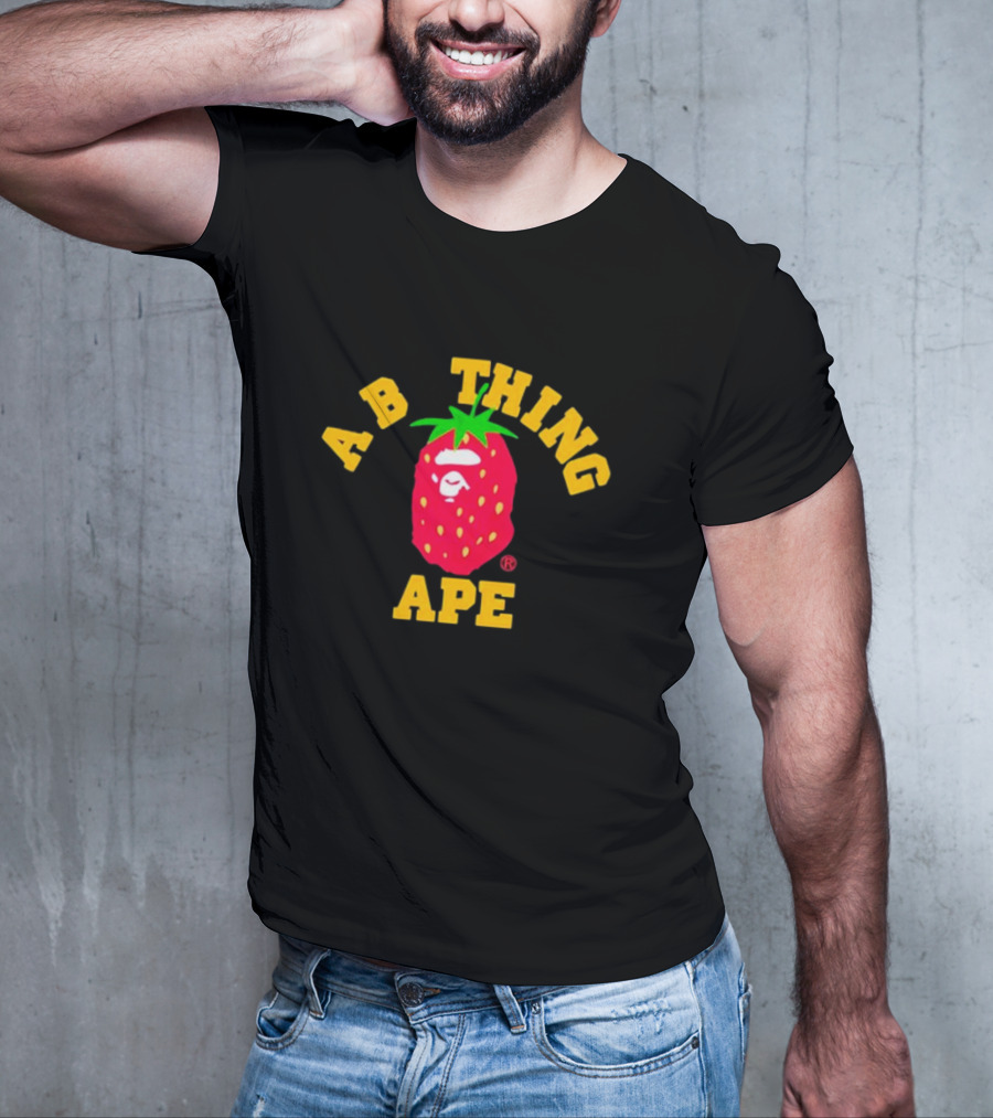AB Thing Ape Strawberry T-Shirt