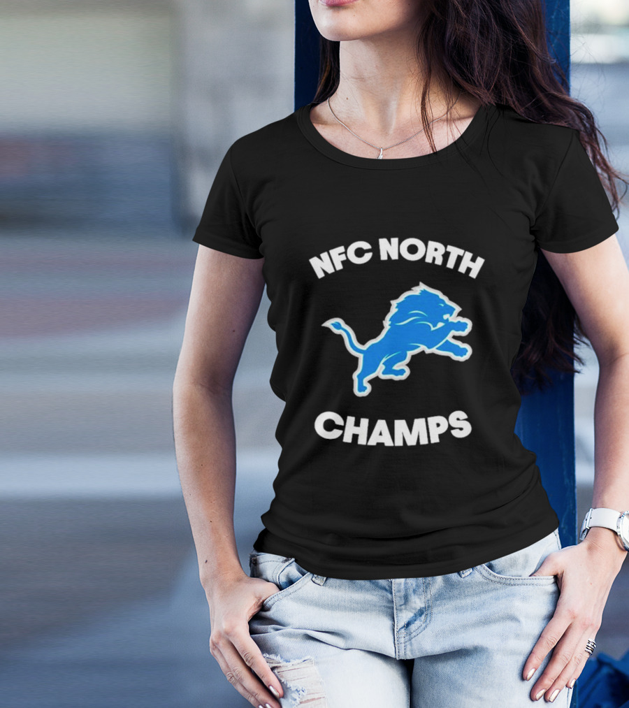 Detroit Lions NFC North Champs T-Shirt