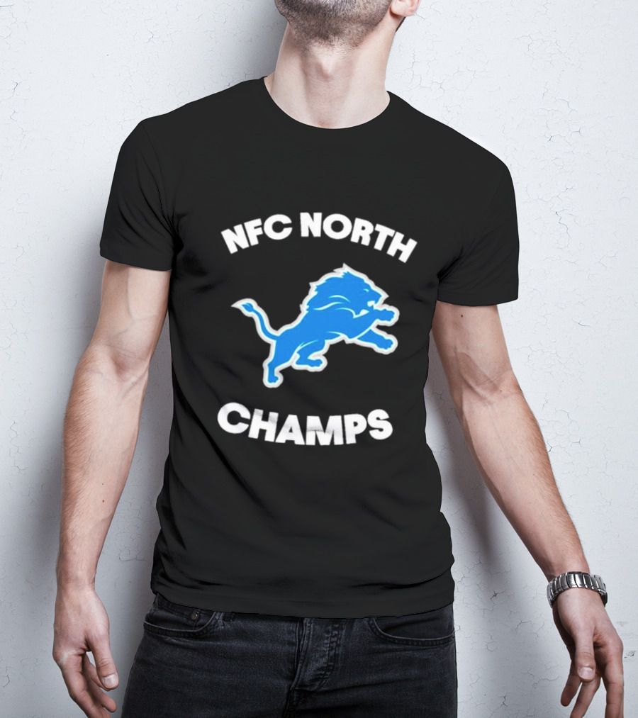 Detroit Lions NFC North Champs T-Shirt