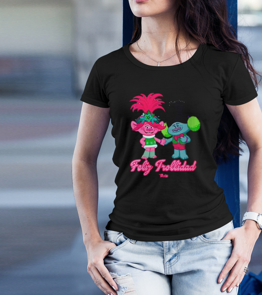 Feliz Trollidad Trolls Christmas T-Shirt