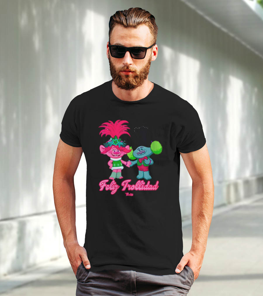 Feliz Trollidad Trolls Christmas T-Shirt