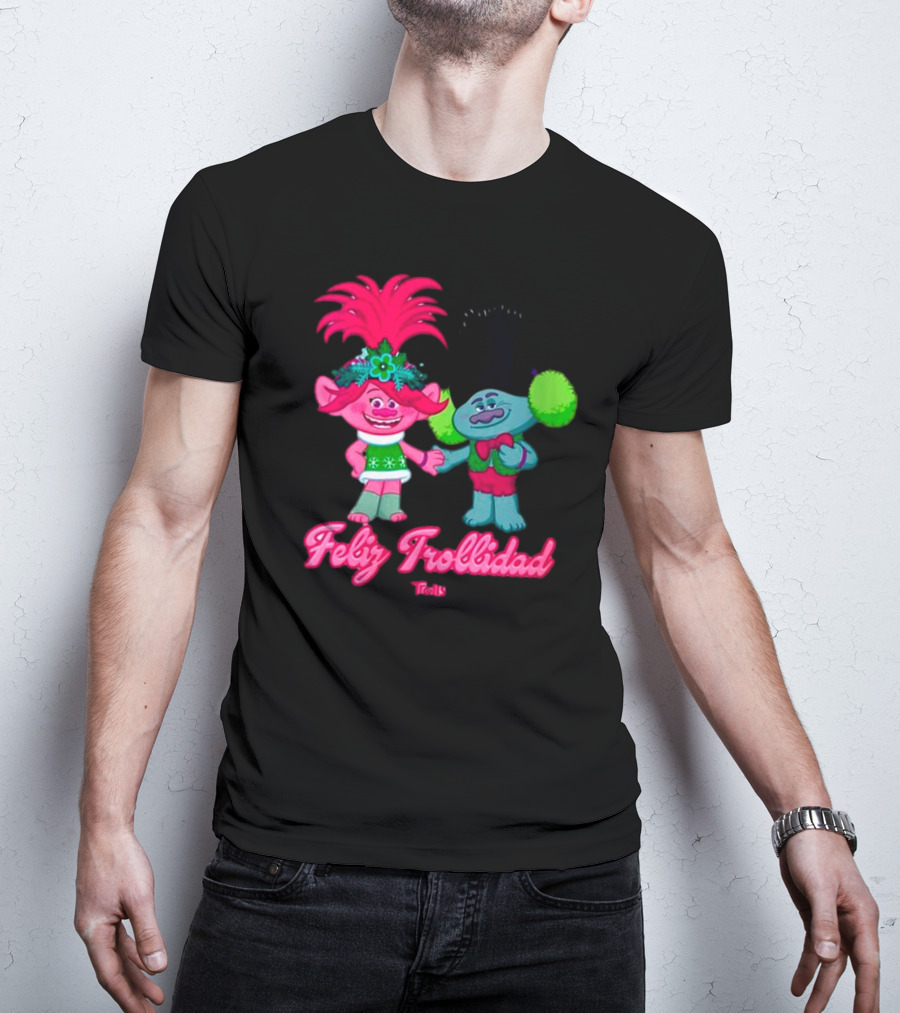 Feliz Trollidad Trolls Christmas T-Shirt