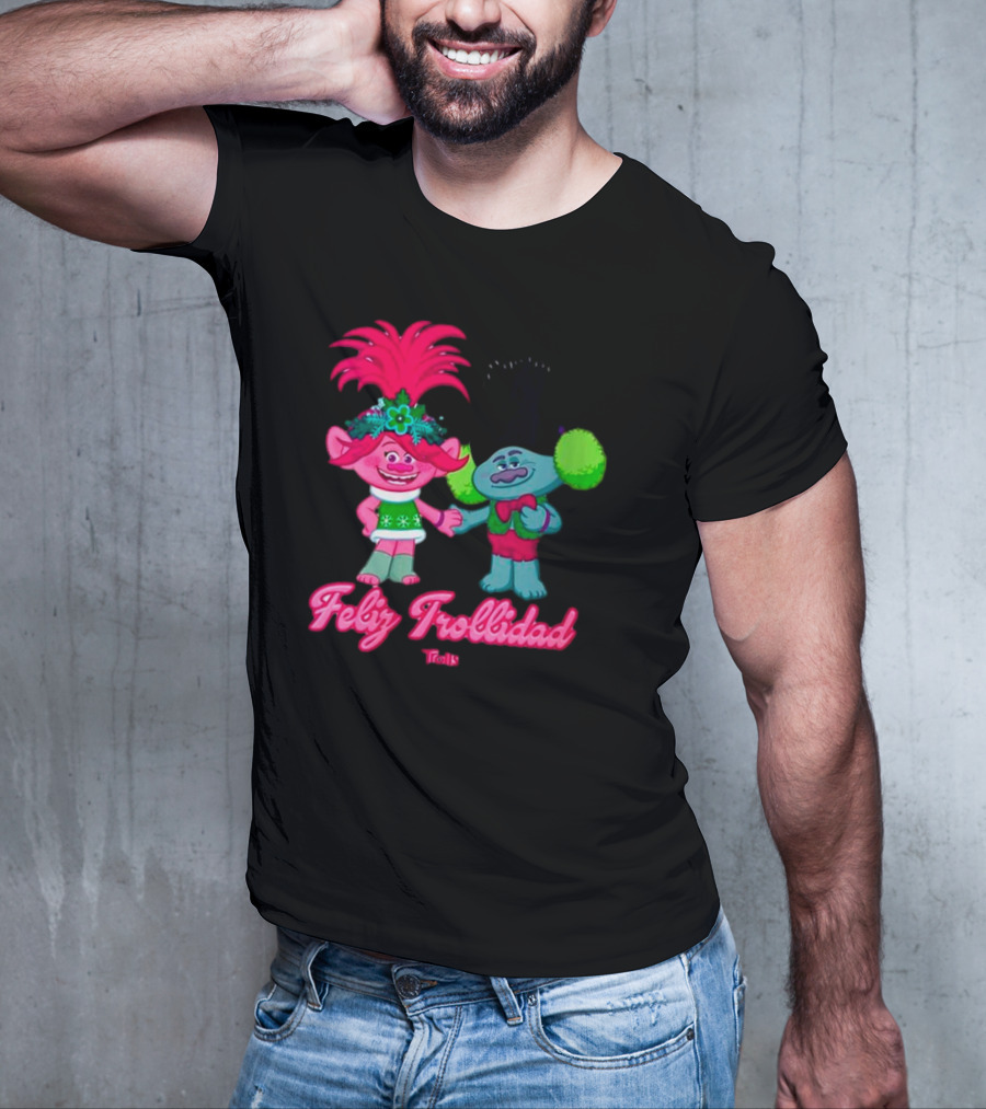 Feliz Trollidad Trolls Christmas T-Shirt