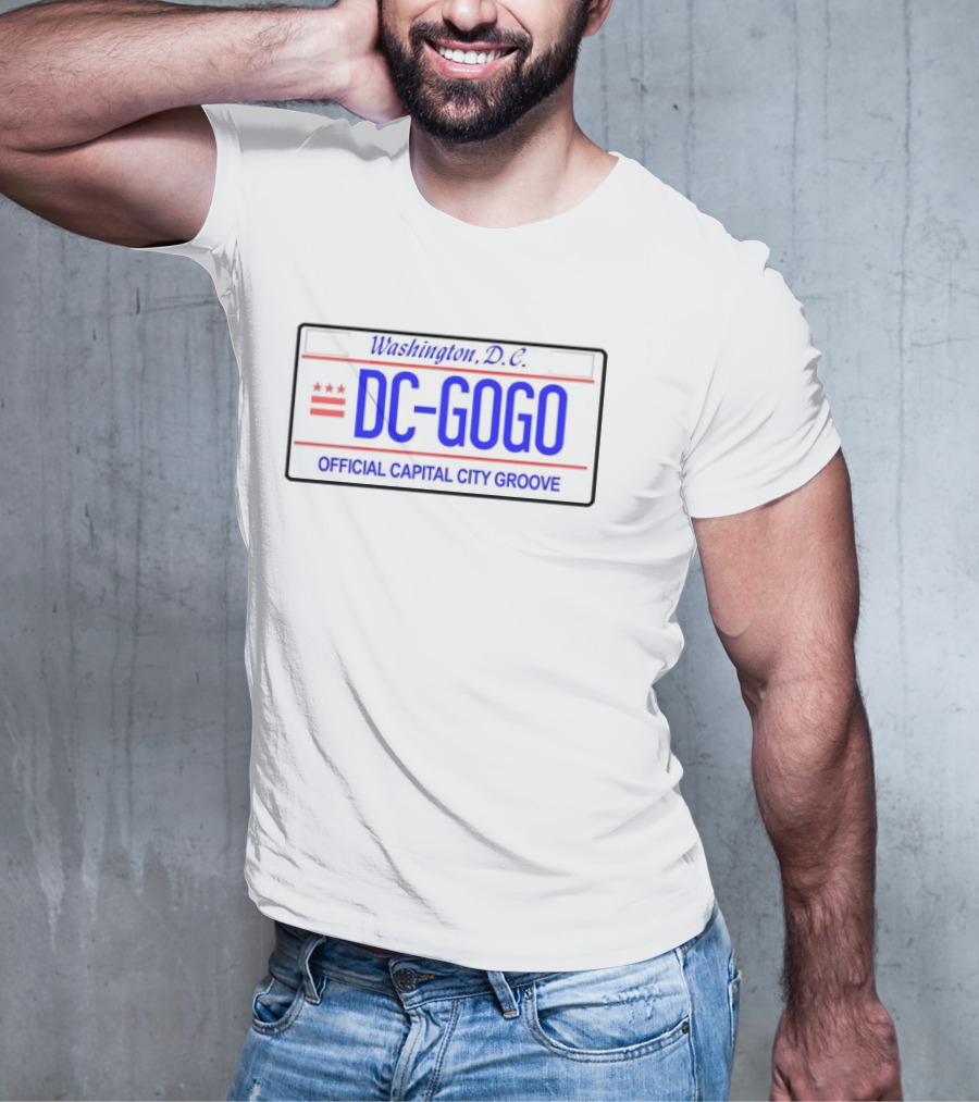 Washington D.C. DC-Gogo Official Capital City Groove T-Shirt