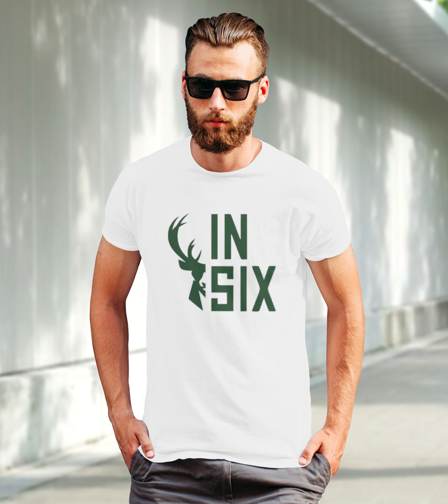 In Six Buck Deer Head T-Shirt