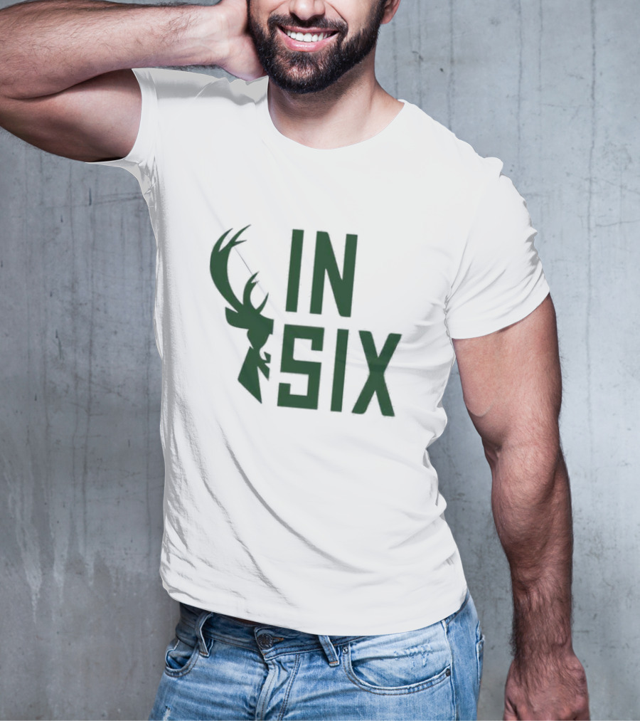 In Six Buck Deer Head T-Shirt