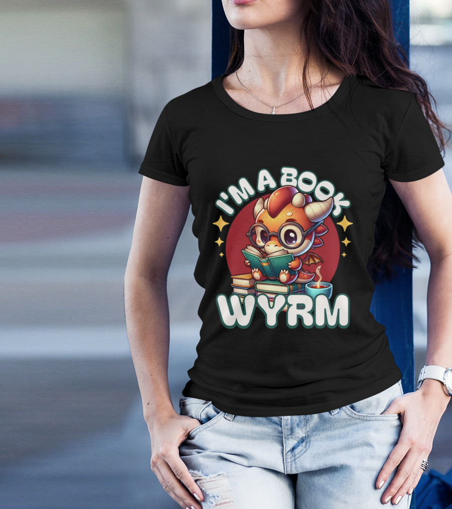 I'm A Book Wyrm T-Shirt