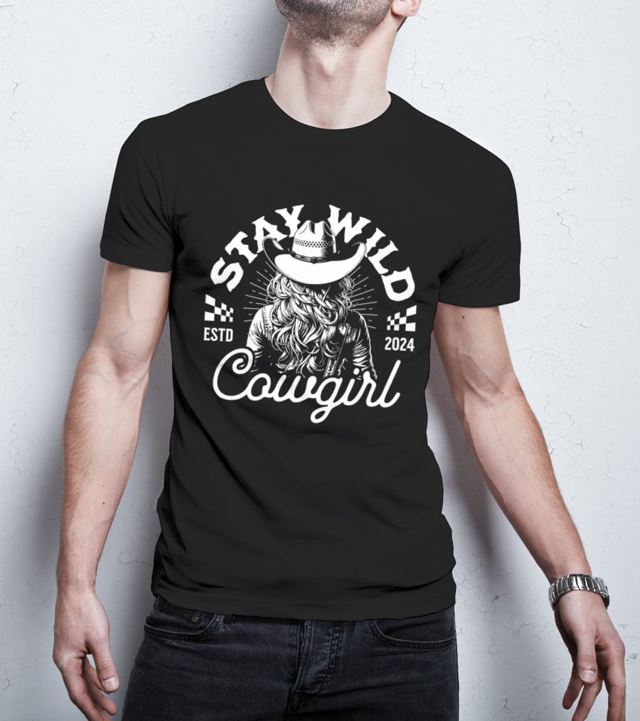 Stay Wild Cowgirl ESTD T-Shirt