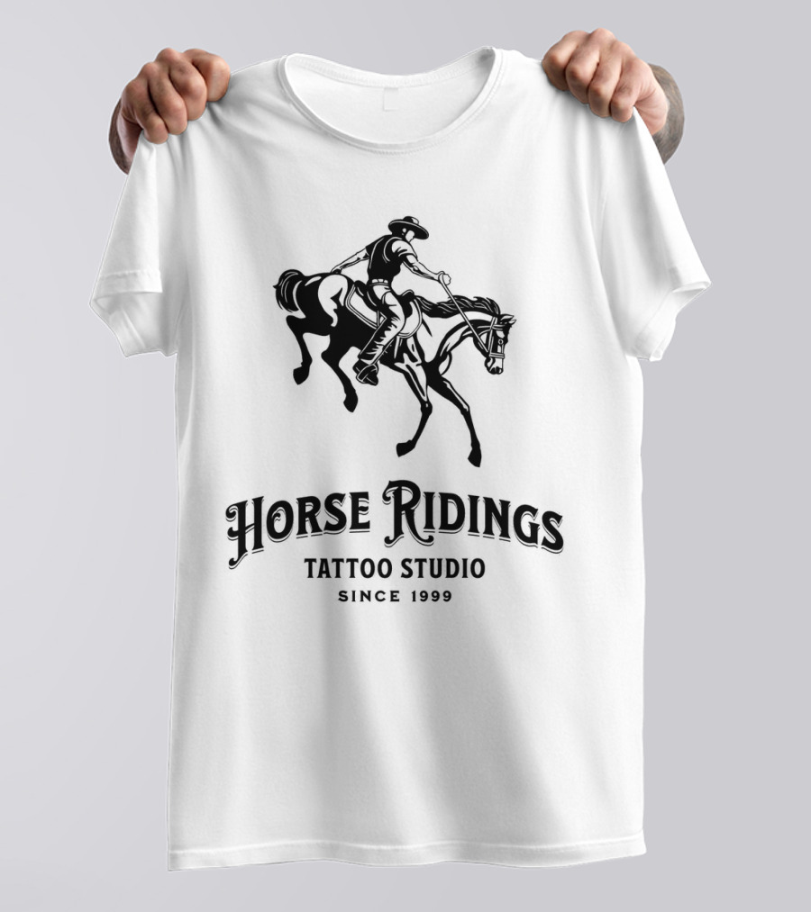 Horse Ridings Tattoo Studio Since 1999 T-Shirt