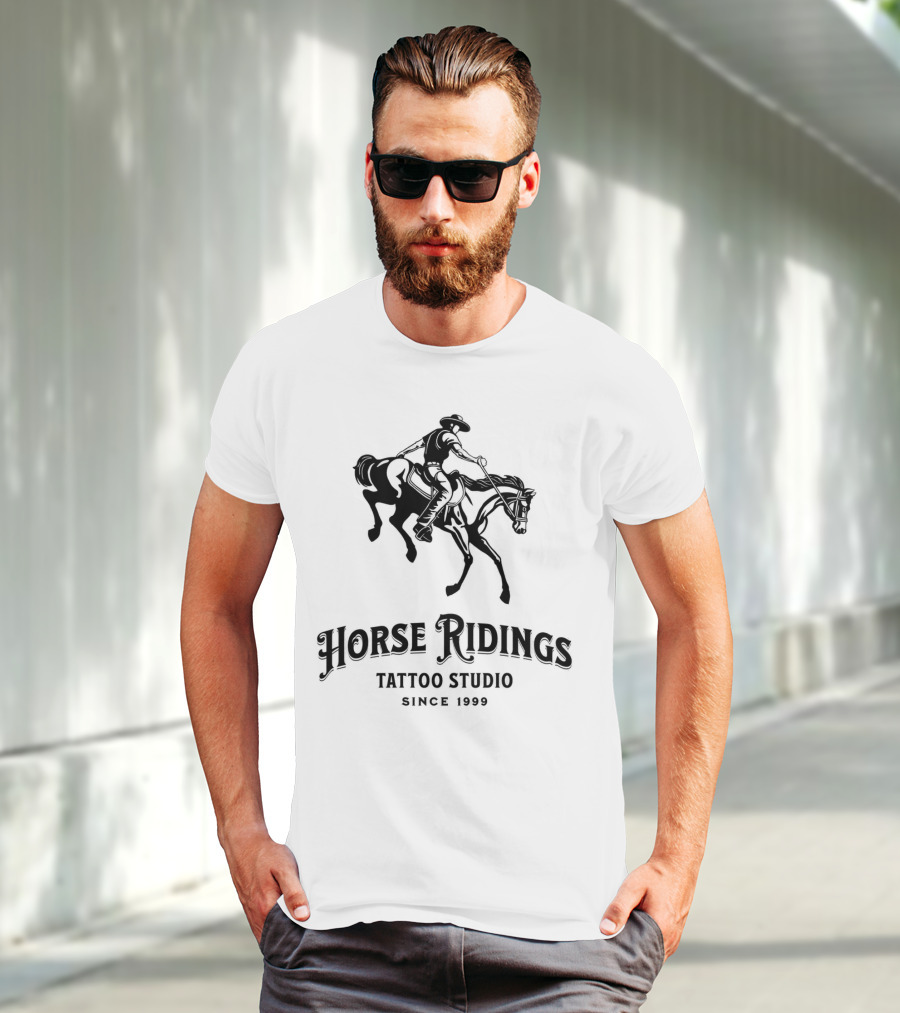 Horse Ridings Tattoo Studio Since 1999 T-Shirt