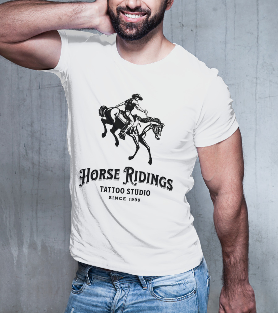 Horse Ridings Tattoo Studio Since 1999 T-Shirt