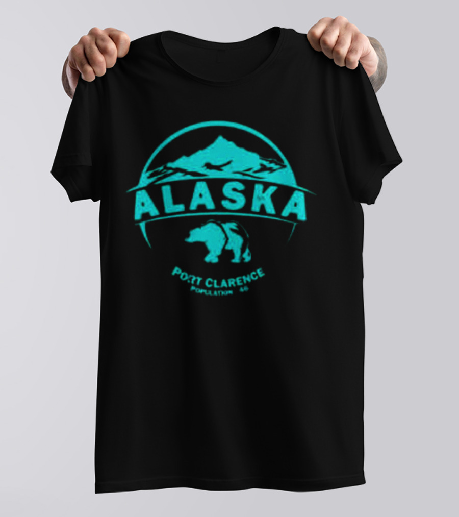 Alaska Port Clarence Population 46 Bear Mountain T-Shirt