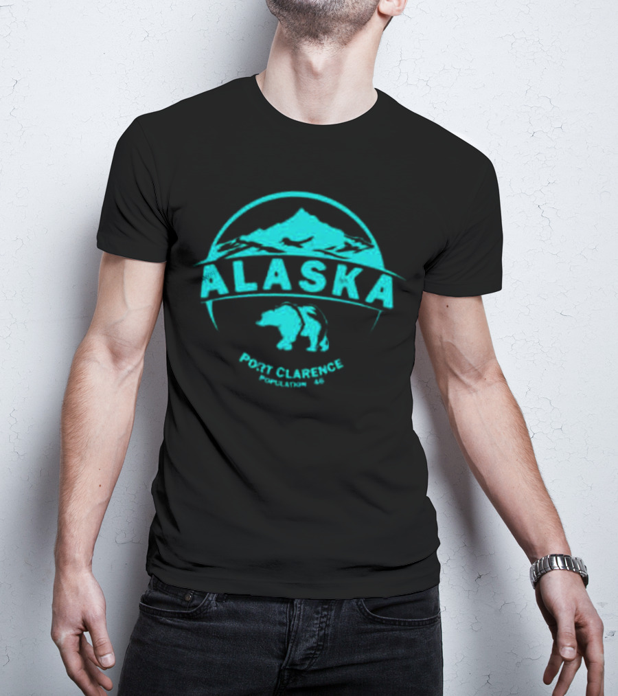 Alaska Port Clarence Population 46 Bear Mountain T-Shirt