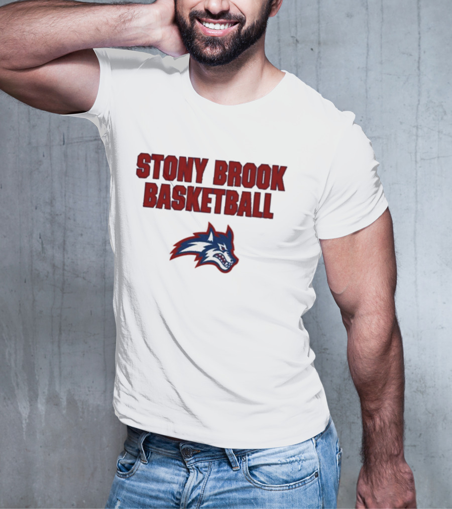 Stony Brook Basketball Seawolves Team T-Shirt