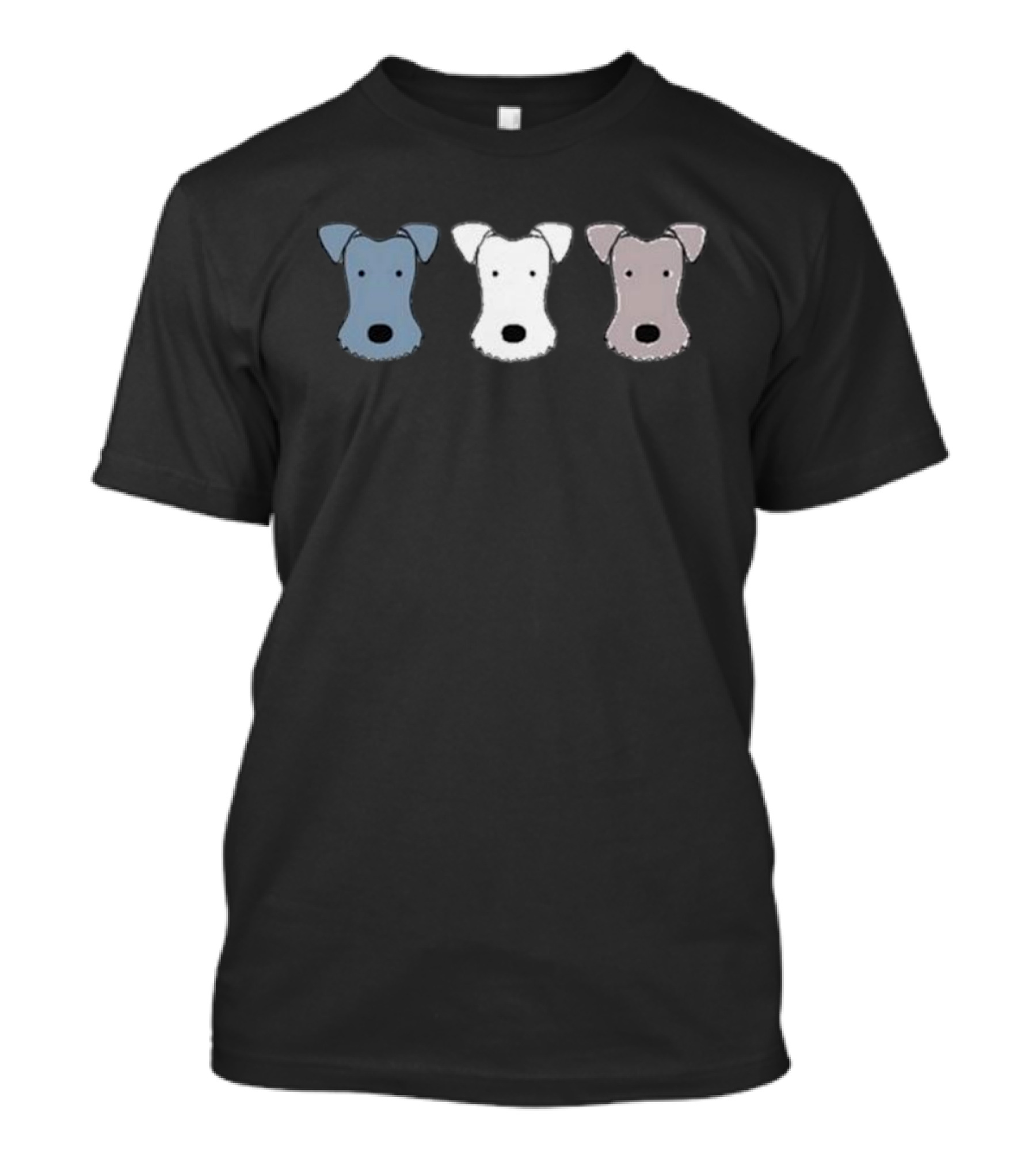 Bemorebob Foxy Fox Terrier Trio T-Shirt