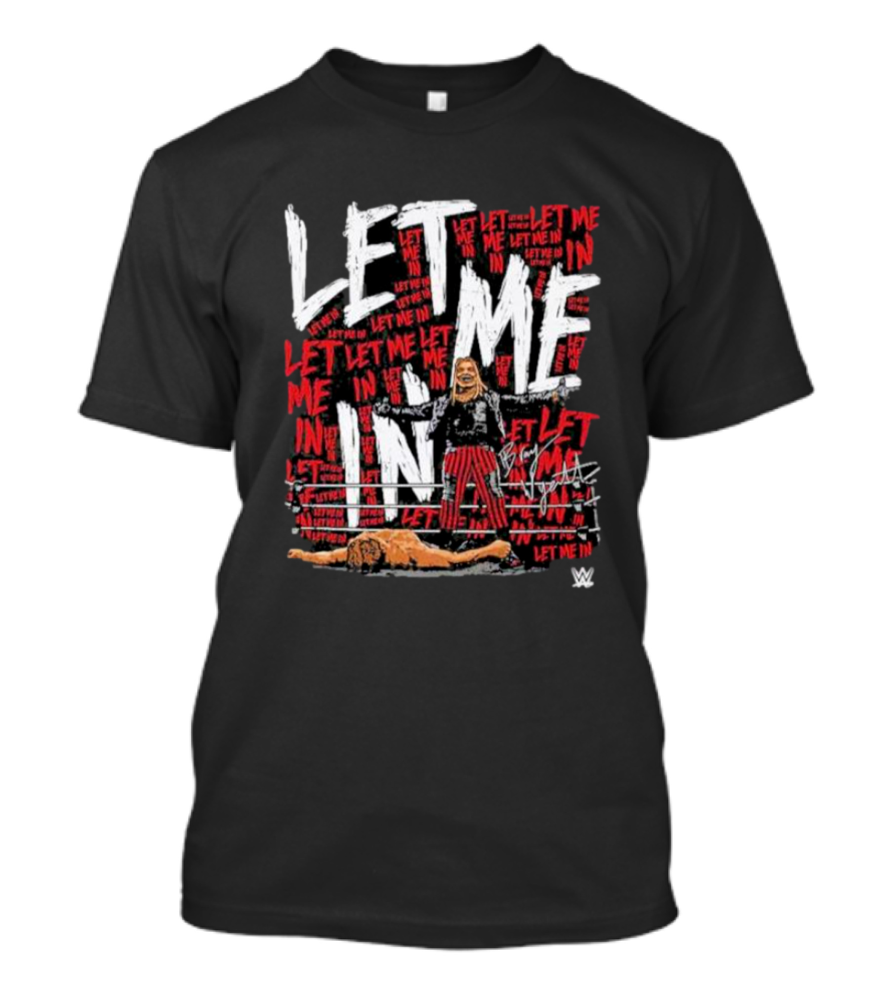 Bray Wyatt WWE Let Me In 500 Level Repeat T-Shirt