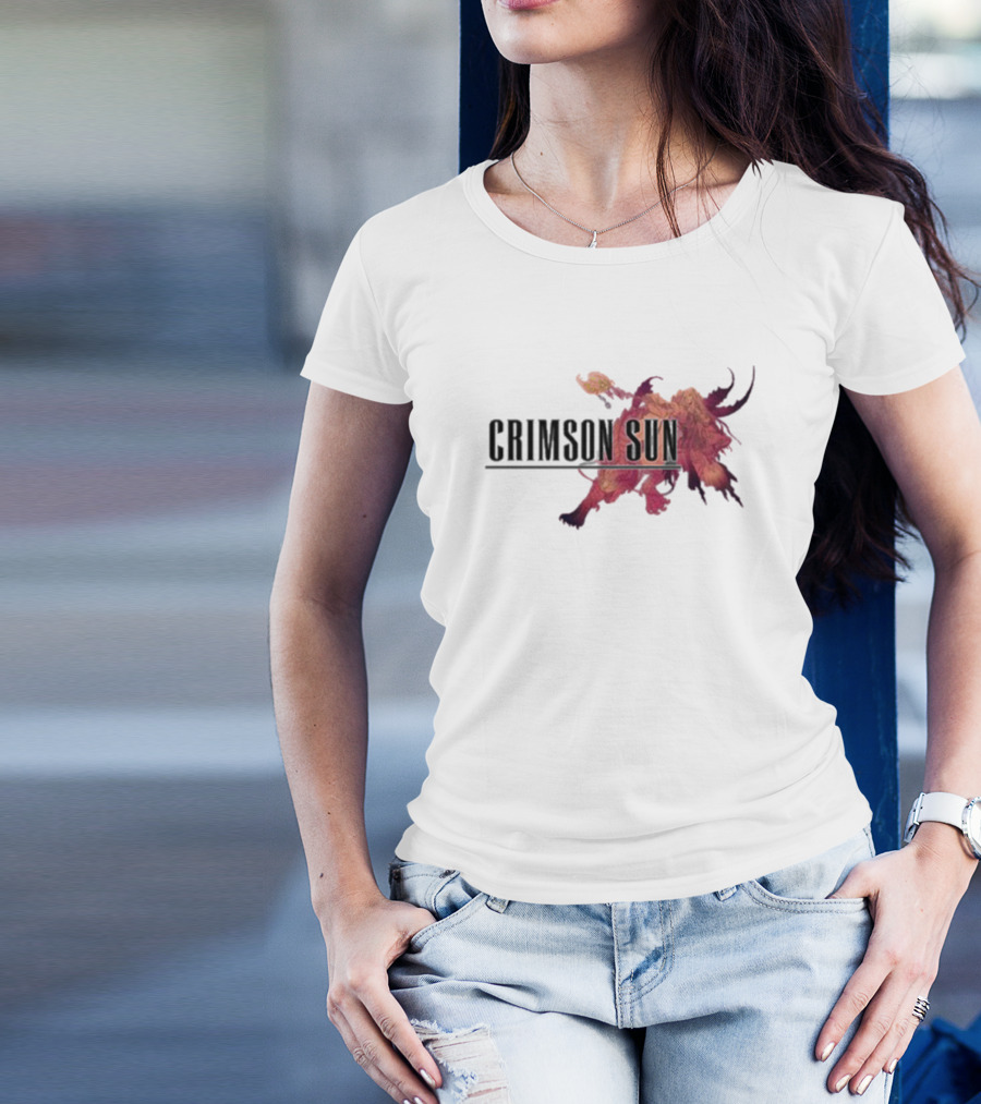 CRIMSON SUN Phoenix Burst T-Shirt