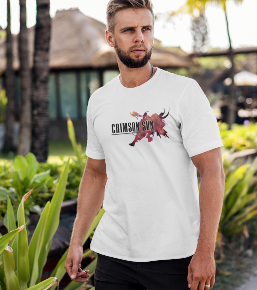 CRIMSON SUN Phoenix Burst T-Shirt