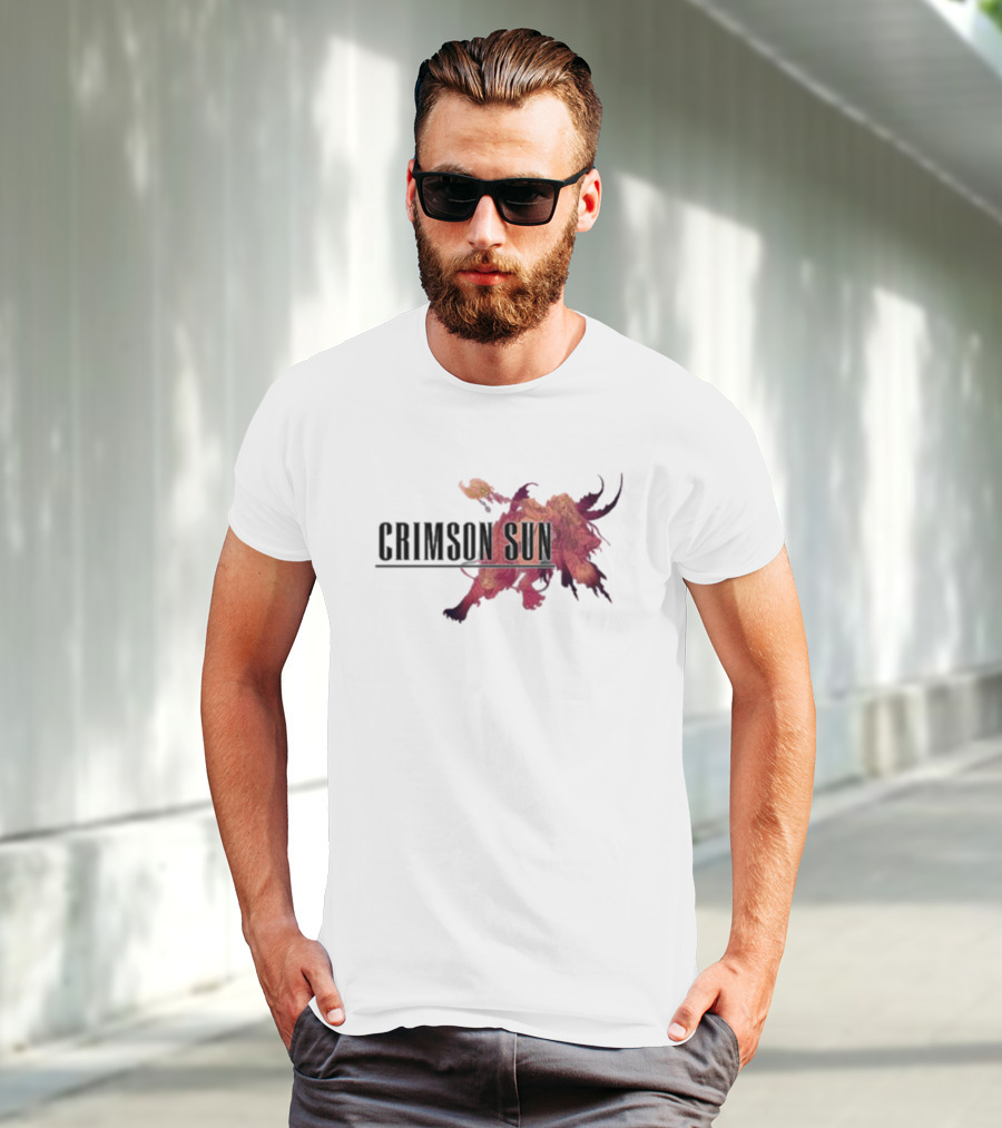 CRIMSON SUN Phoenix Burst T-Shirt