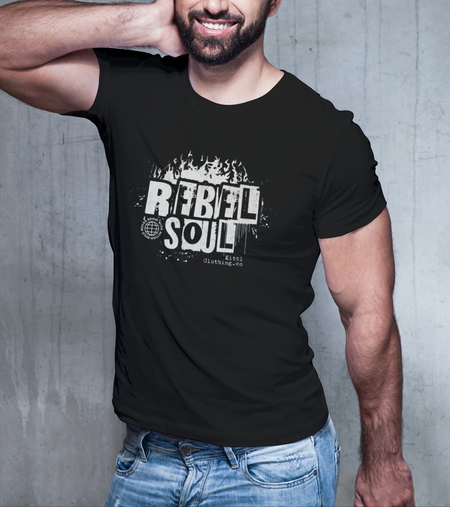 Rebel Soul Begin Within Kittl Clothing Co T-Shirt