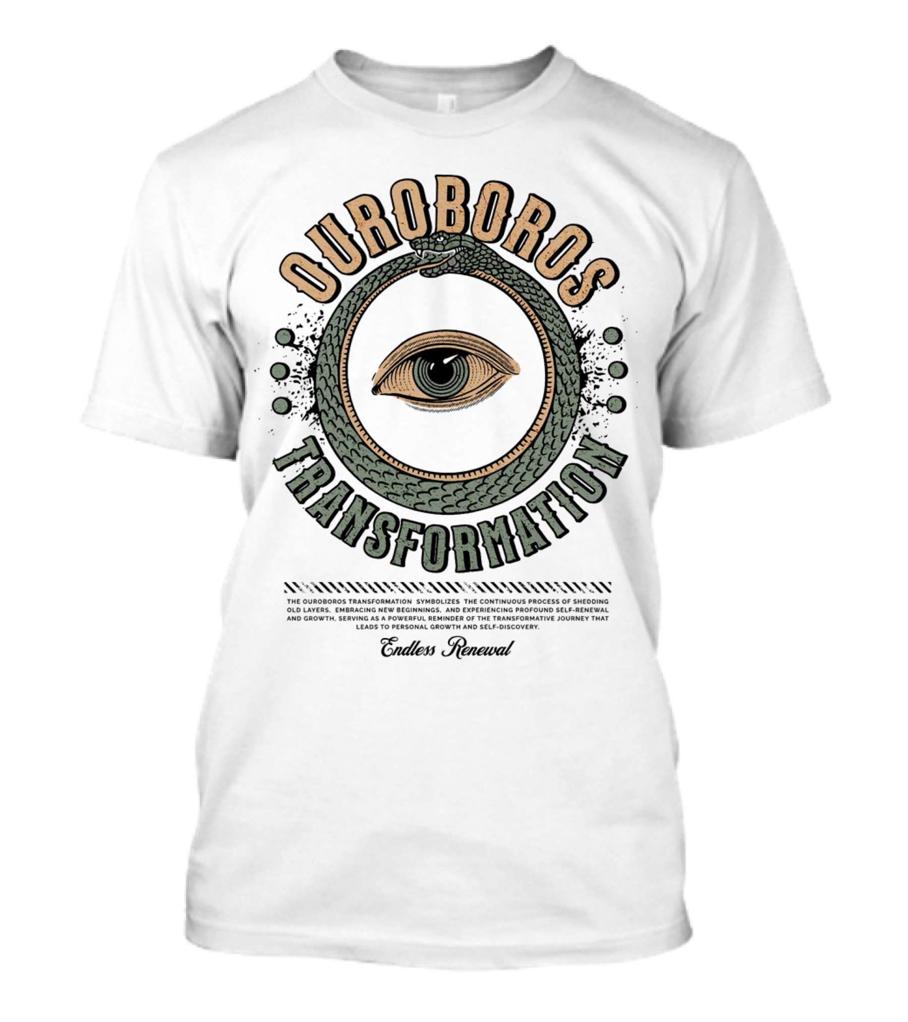 Ouroboros Transformation Endless Renewal T-Shirt