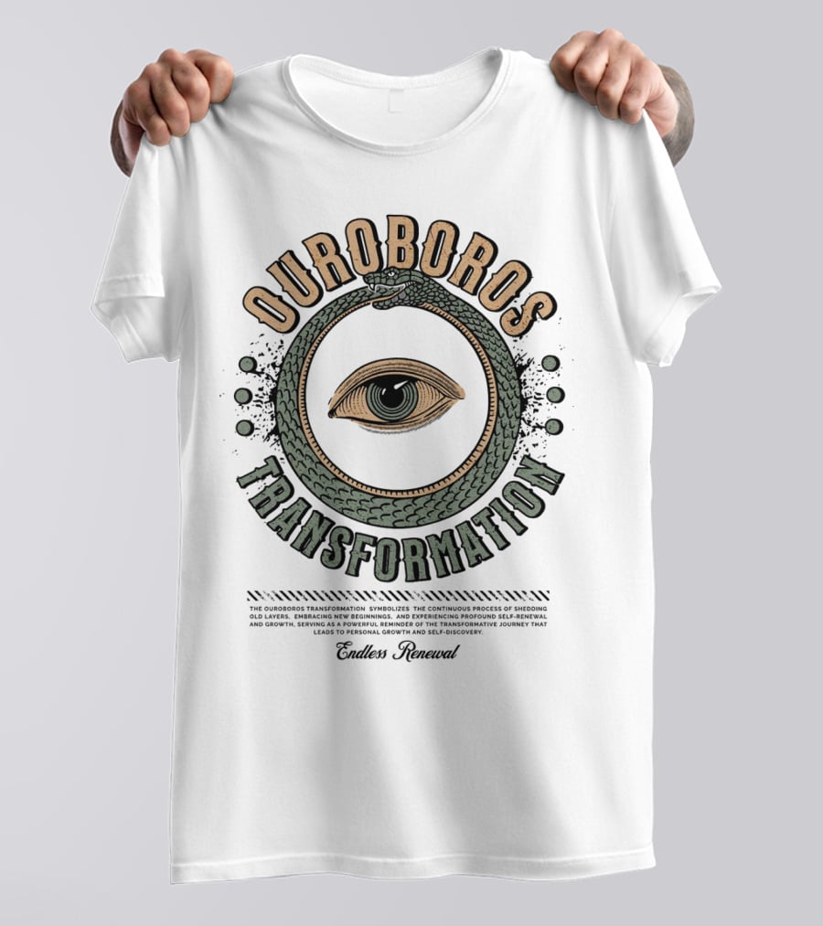 Ouroboros Transformation Endless Renewal T-Shirt