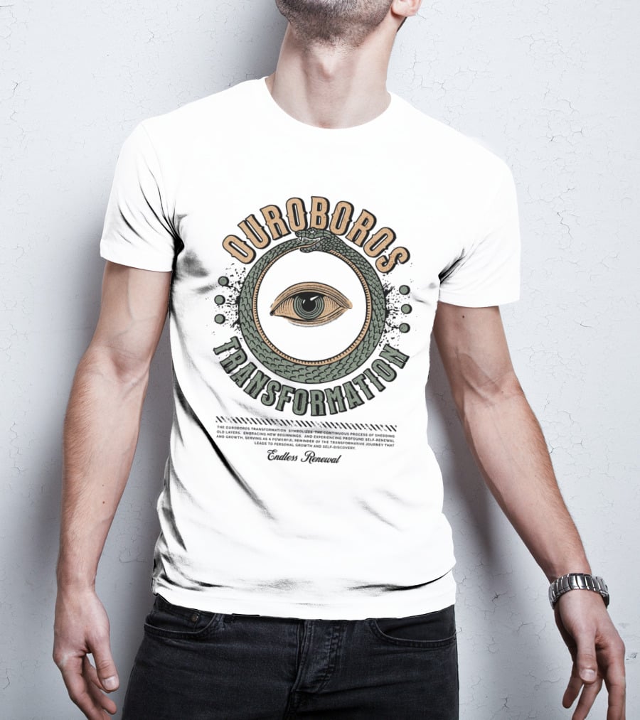 Ouroboros Transformation Endless Renewal T-Shirt