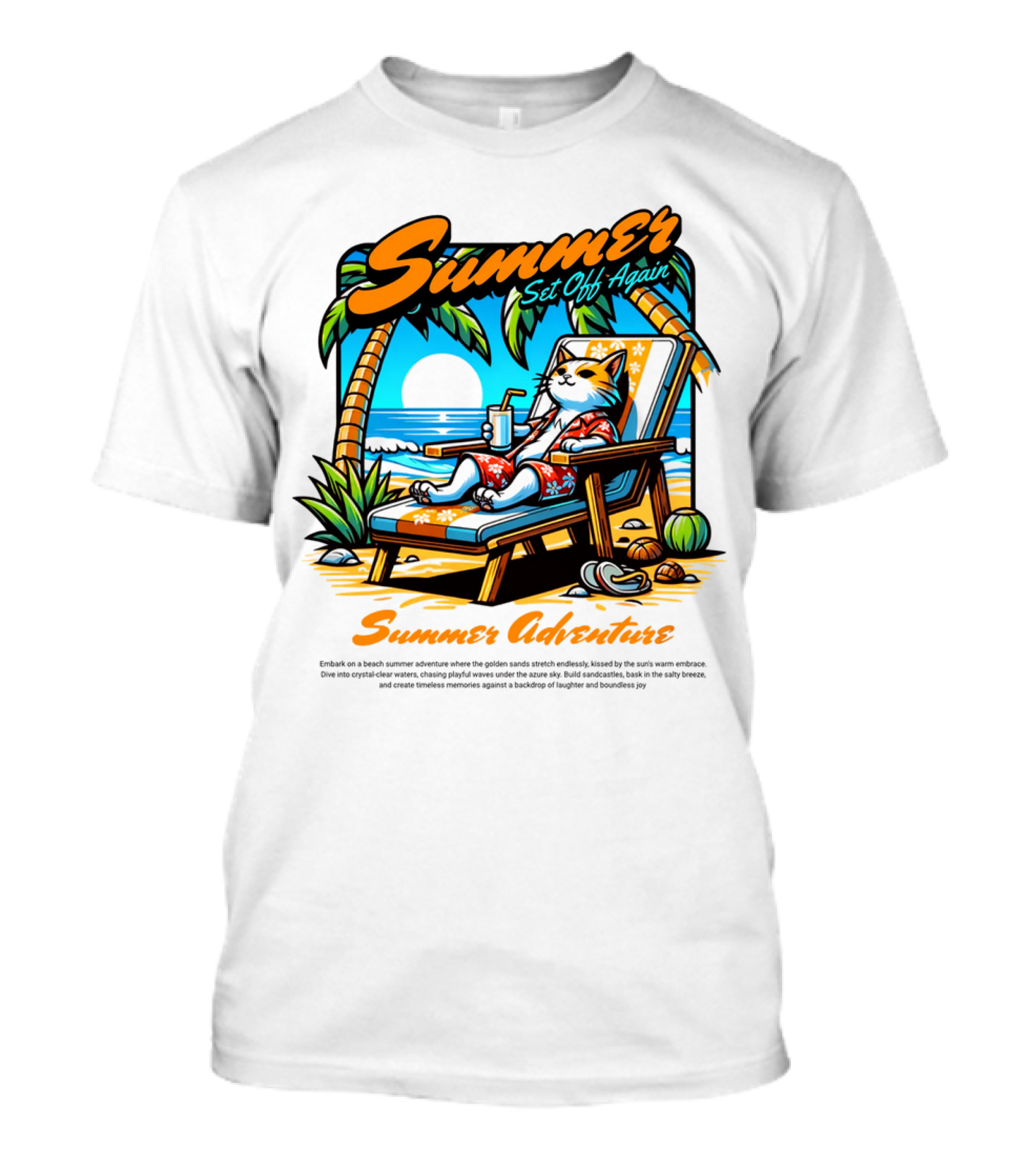 Summer Set Off Again Adventure T-Shirt