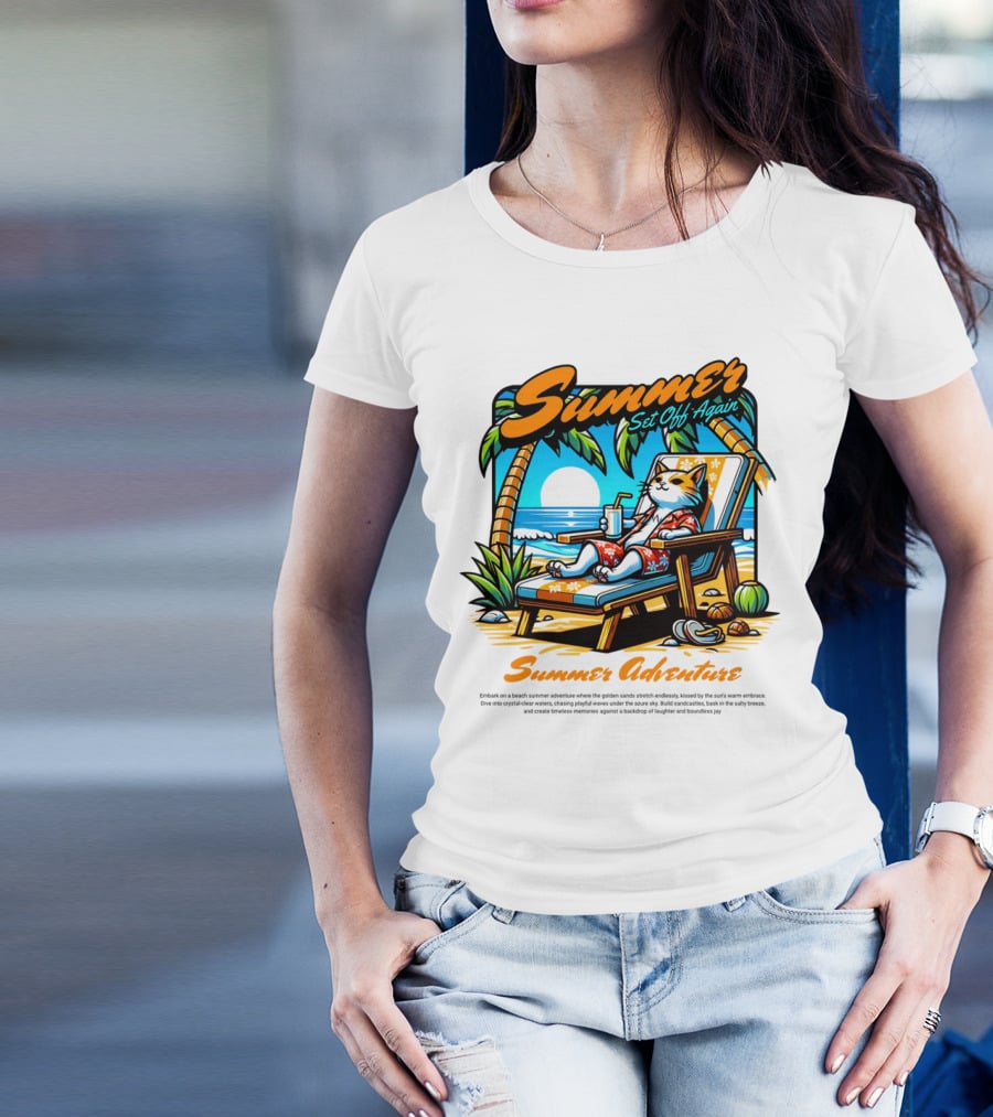 Summer Set Off Again Adventure T-Shirt