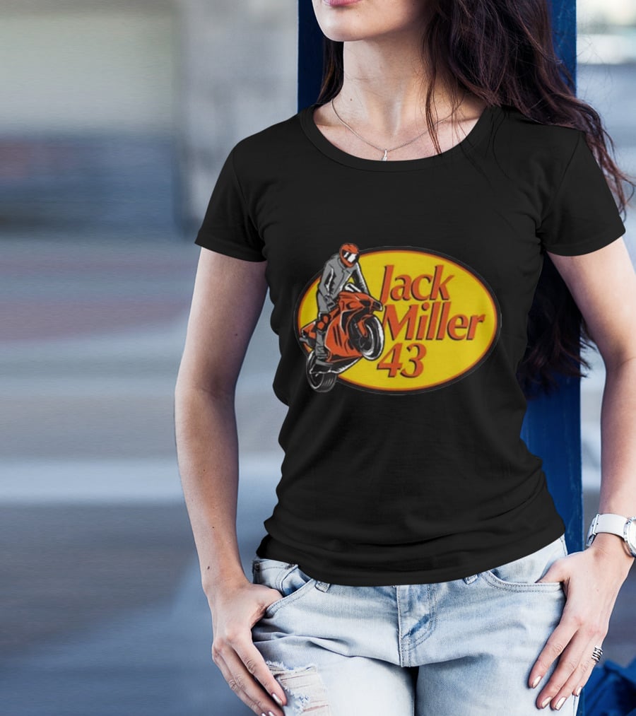 Jack Miller 43 Motorcycle Rider Iconic Racing T-Shirt
