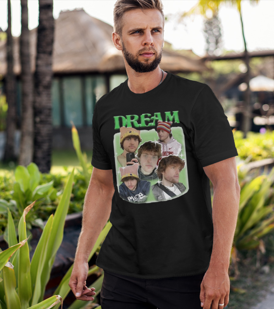 Dream Dreamwastaken Collage Hat Hoodie Star Glow T-Shirt