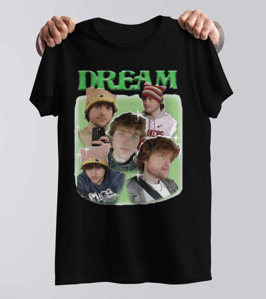 Dream Dreamwastaken Collage Hat Hoodie Star Glow T-Shirt