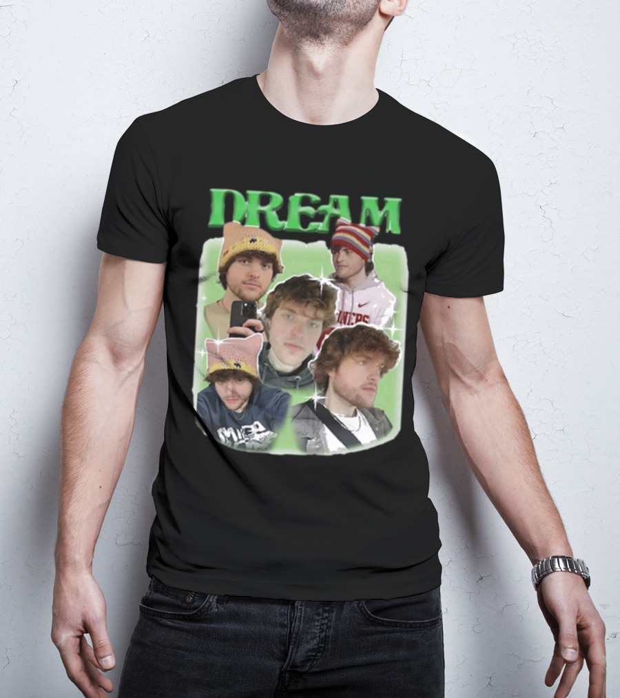 Dream Dreamwastaken Collage Hat Hoodie Star Glow T-Shirt