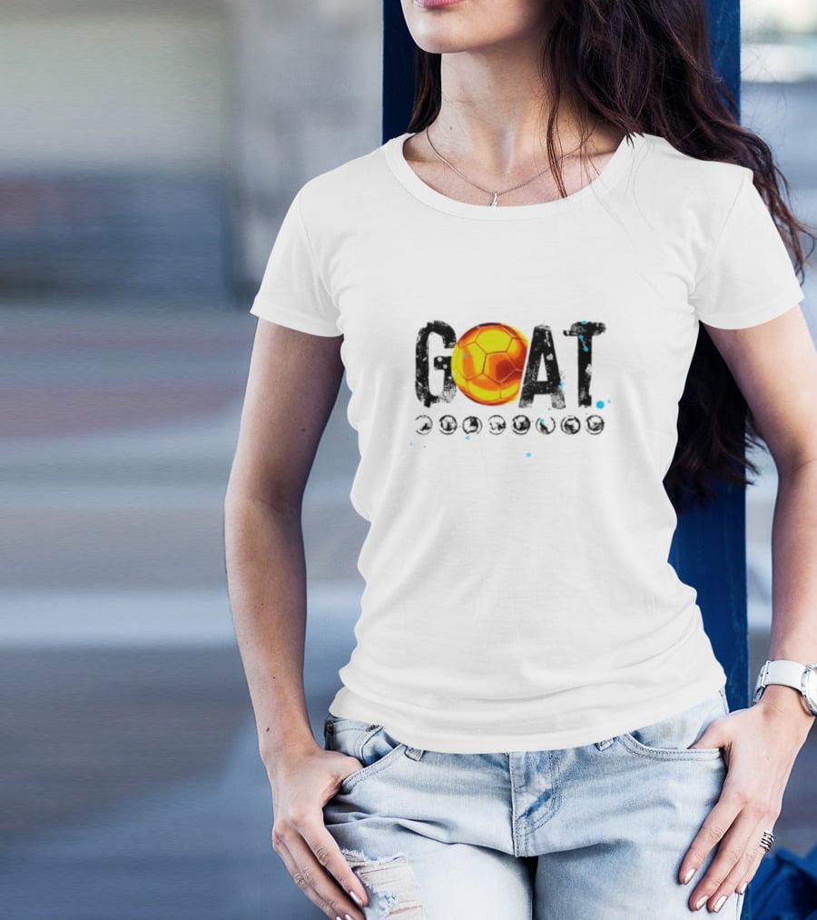 GOAT 8 Ballon D’Or El Mejor Del Mundo T-Shirt