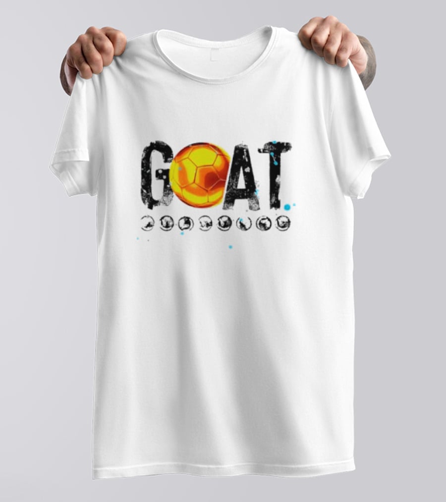 GOAT 8 Ballon D’Or El Mejor Del Mundo T-Shirt