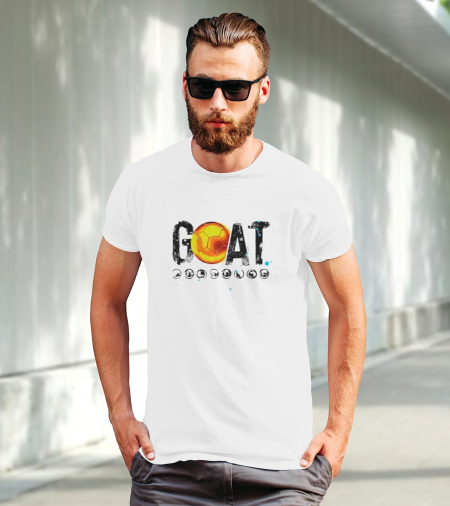 GOAT 8 Ballon D’Or El Mejor Del Mundo T-Shirt