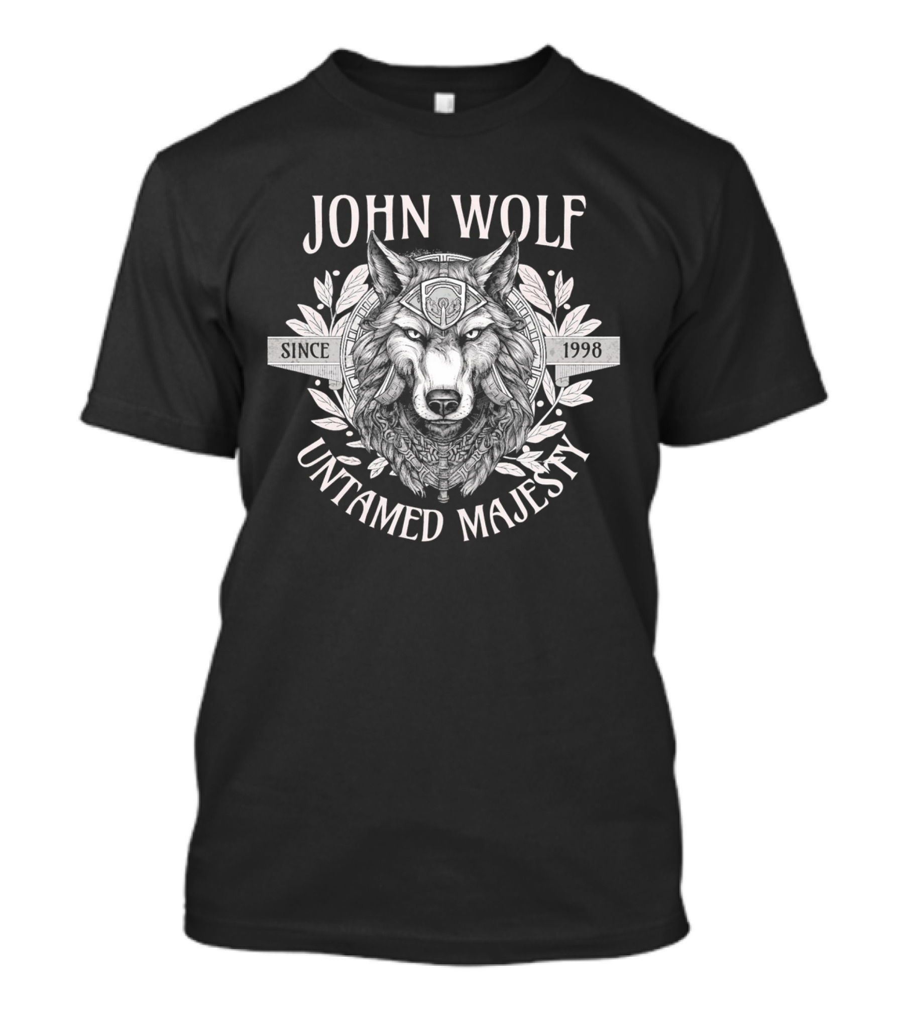 John Wolf Untamed Majesty Since 1998 T-Shirt