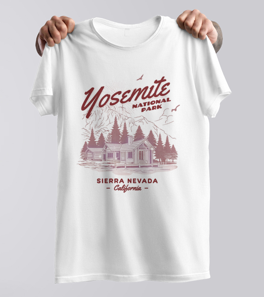 Yosemite National Park Sierra Nevada California Wilderness T-Shirt