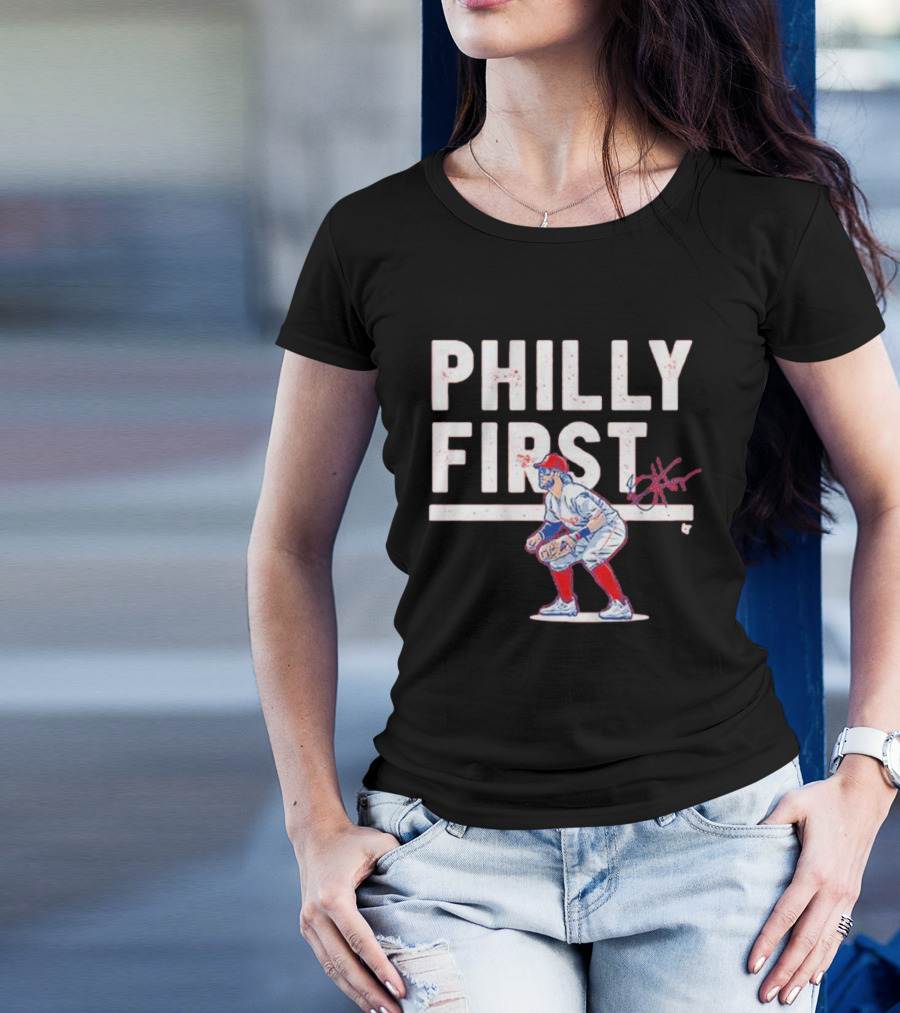 Bryce Harper Philly First Baseball Player T-Shirt