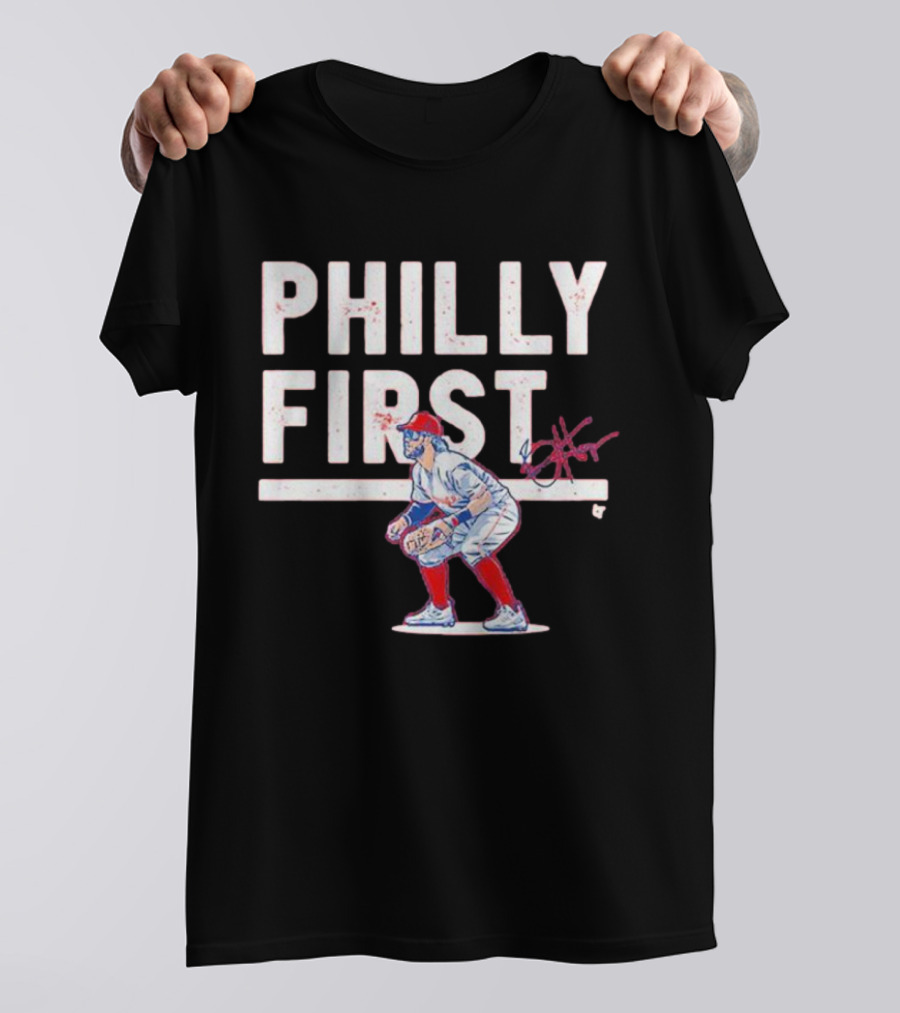 Bryce Harper Philly First Baseball Player T-Shirt