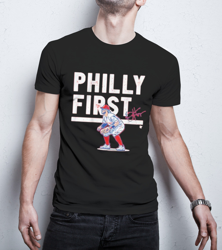 Bryce Harper Philly First Baseball Player T-Shirt
