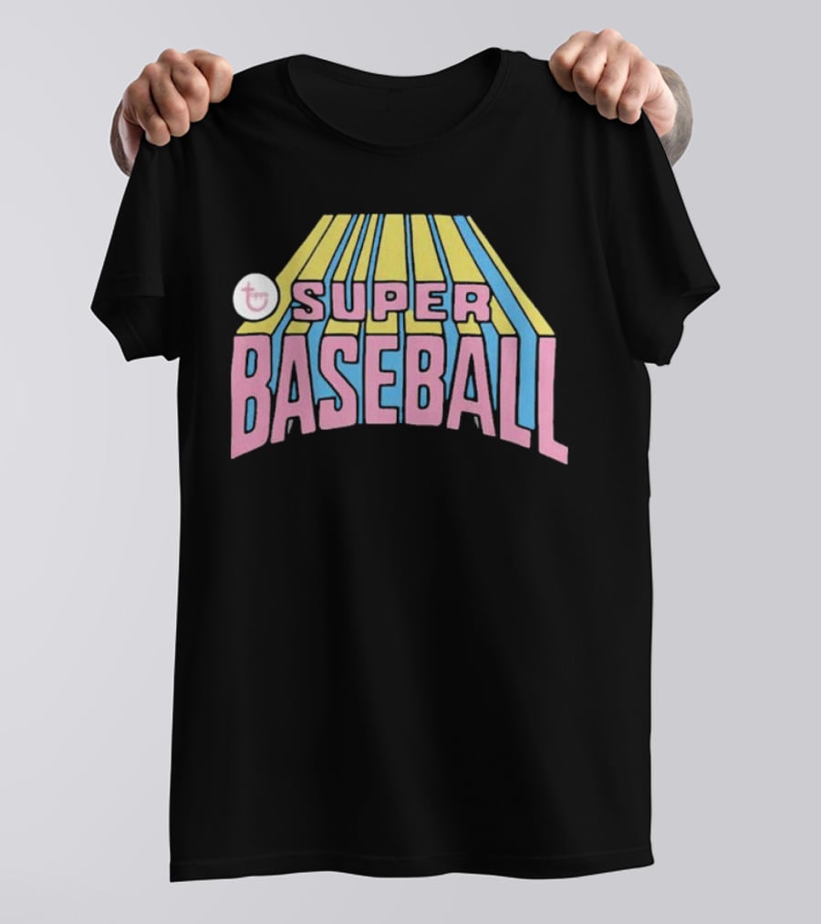 Topps Vintage Super Baseball Retro Graphics T-Shirt