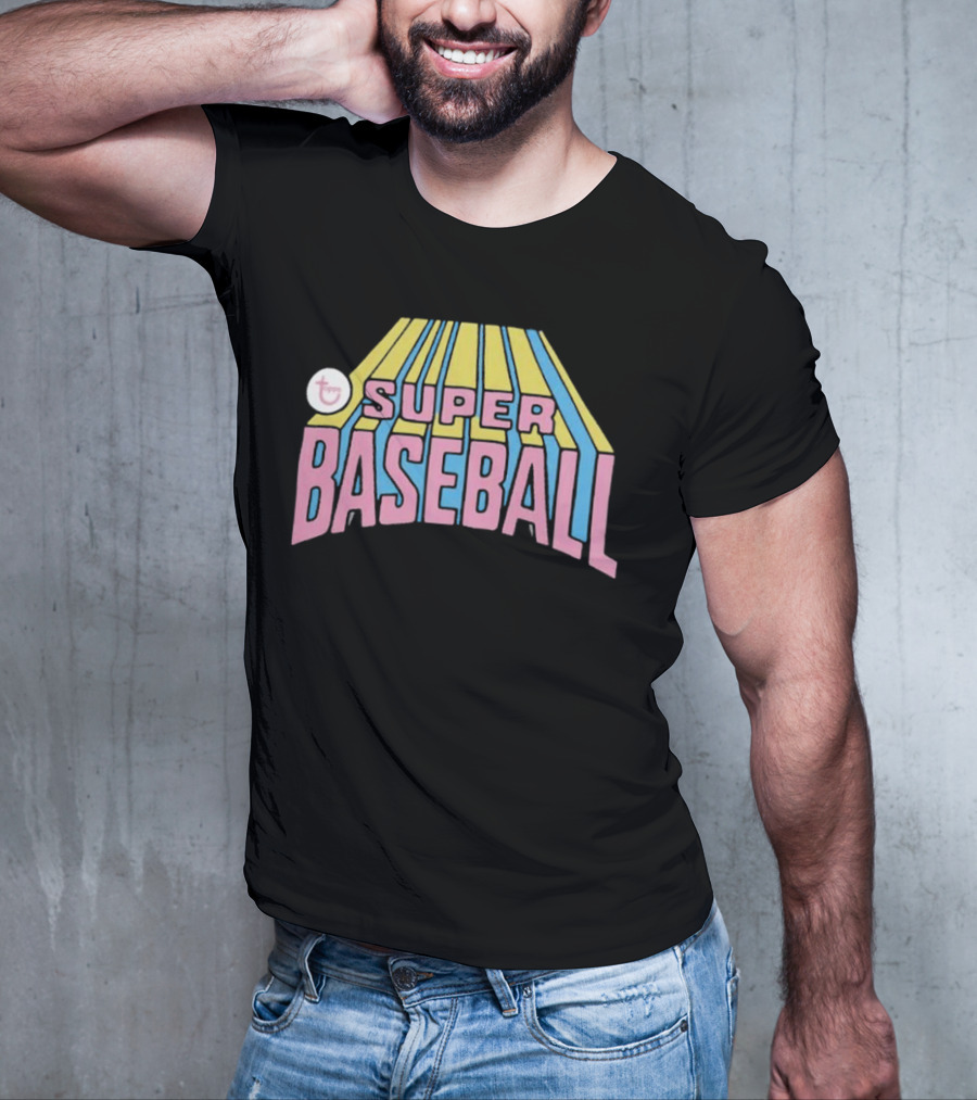 Topps Vintage Super Baseball Retro Graphics T-Shirt